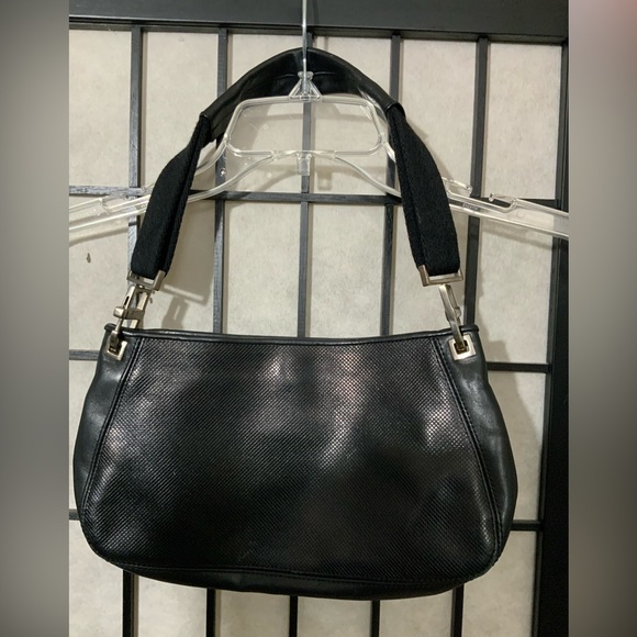 Bottega Veneta Handbags - Vintage Bottega Vaneta Hobo Bag Leather With Silver Hardware In Black